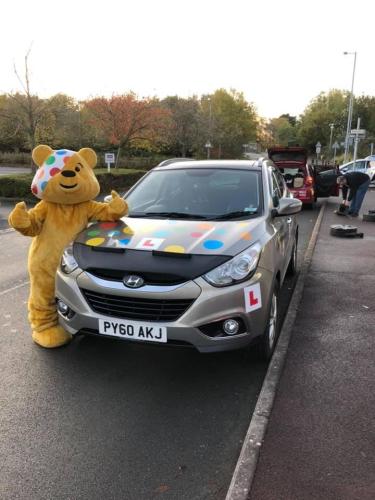 Pudsey takes lessons